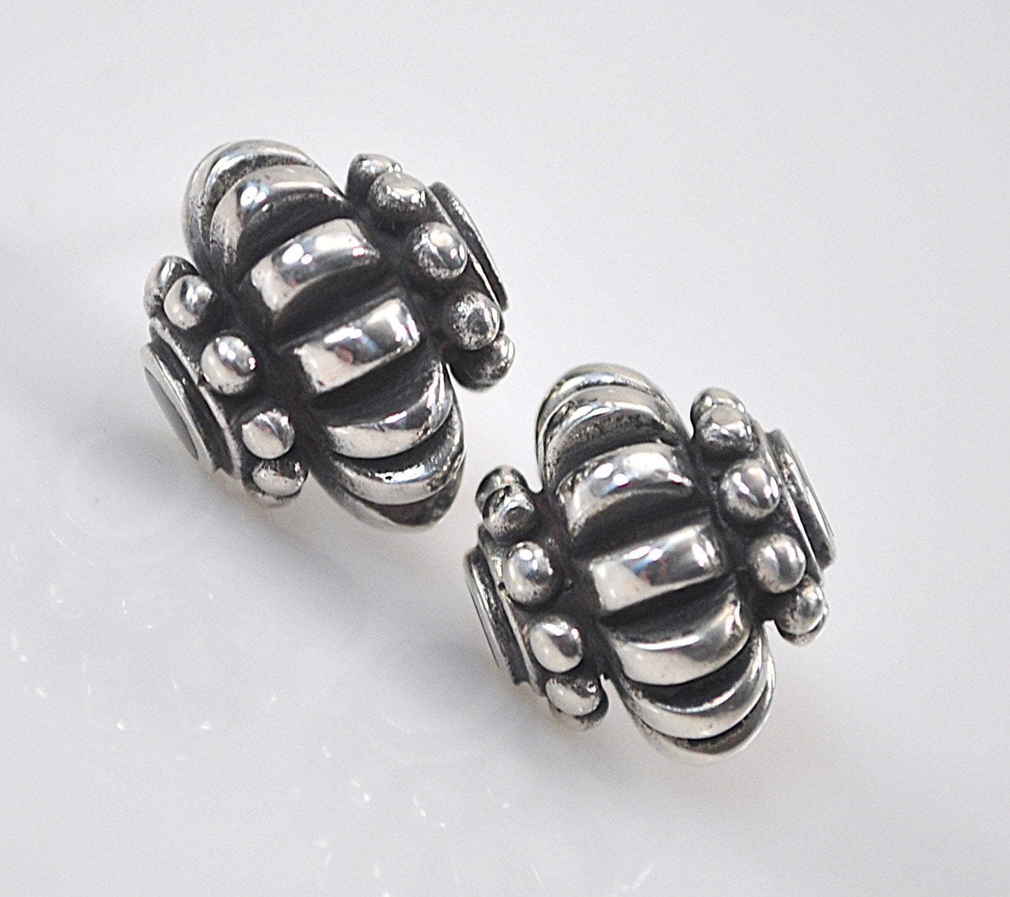 Designer Sterling Silver Stud Earrings
