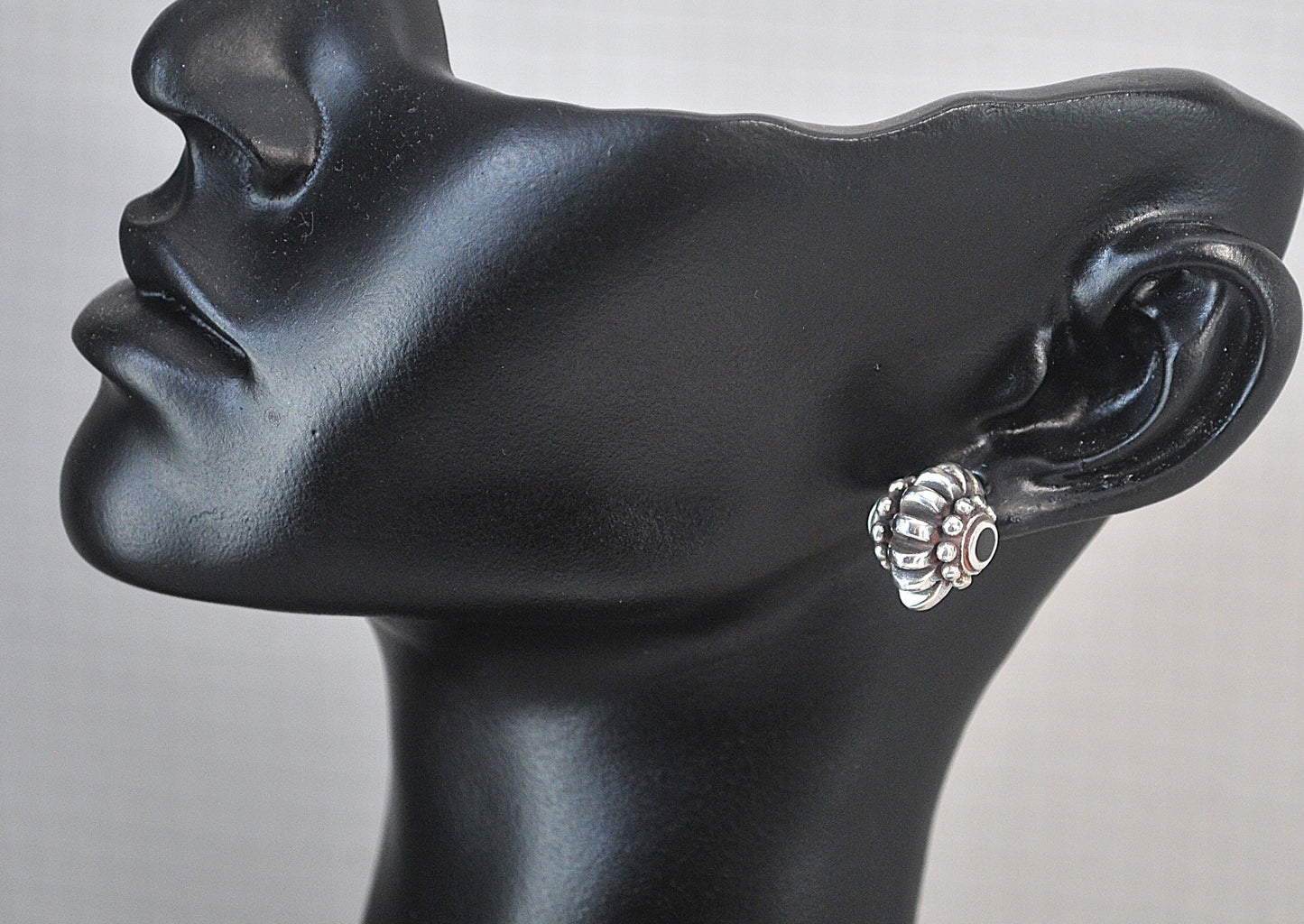 Designer Sterling Silver Stud Earrings