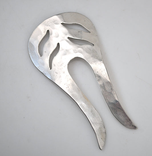 Vintage Bartels Sterling Silver Hair Pin Comb Clip