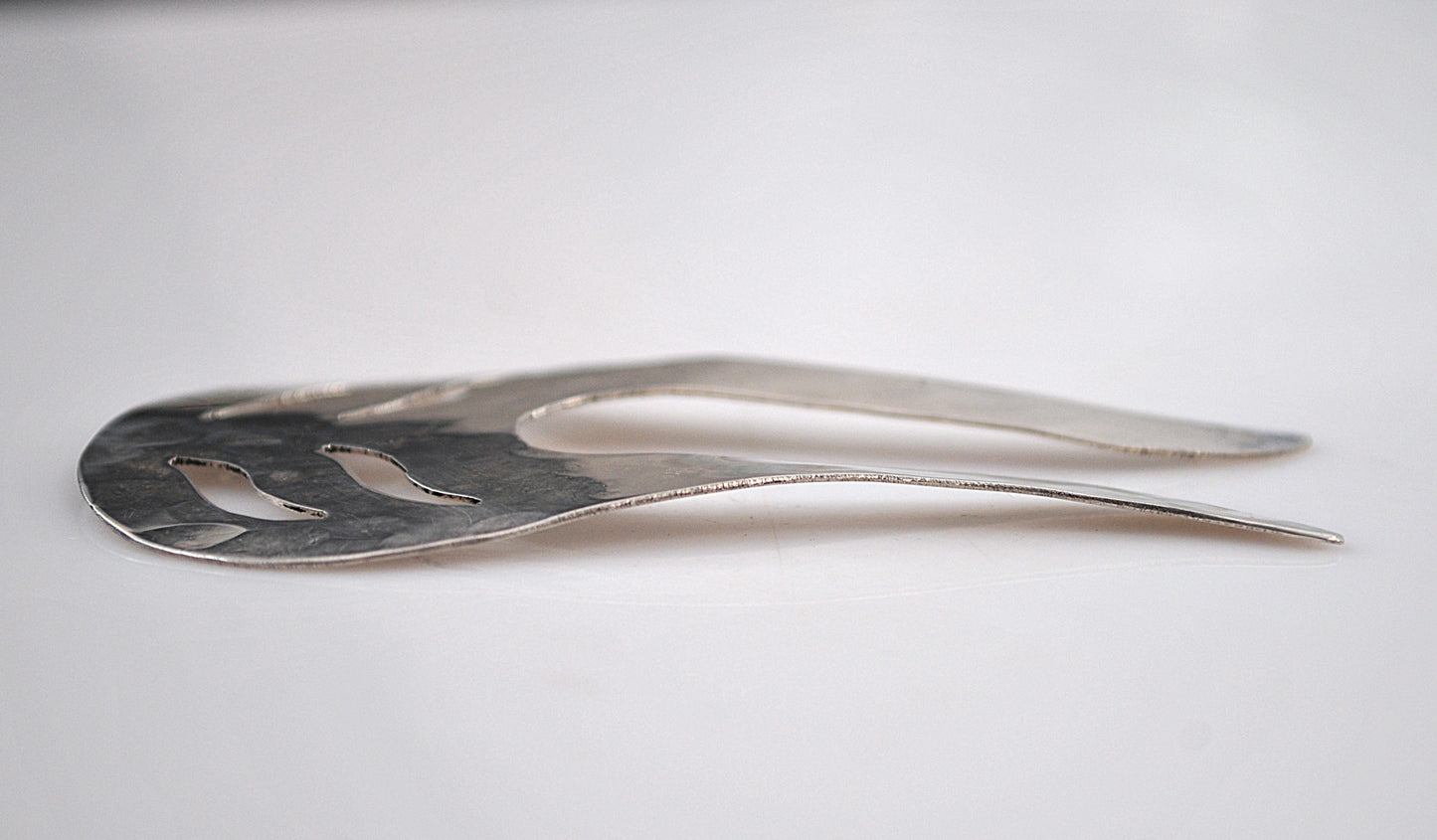 Vintage Bartels Sterling Silver Hair Pin Comb Clip