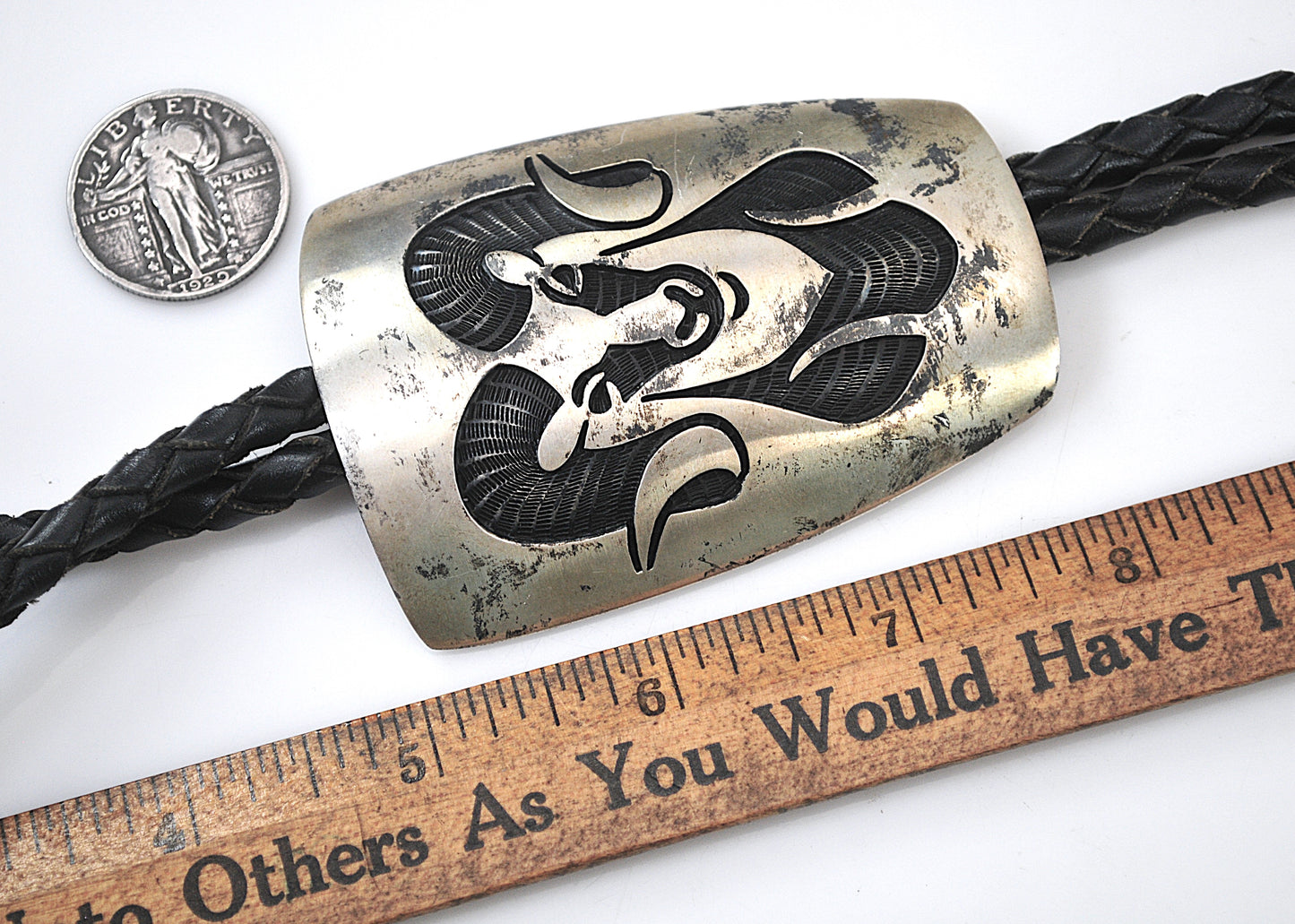 Bernard Dawahoya Ram's Head Bolo