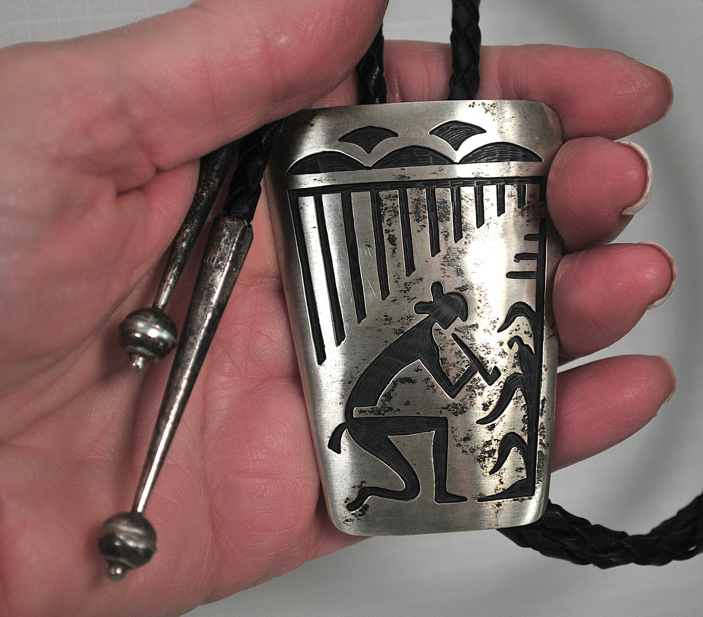 Manuel Hoyungowa Sterling Silver Bolo