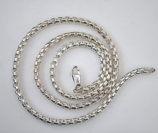 925 Italy 3.5mm Chain Necklace