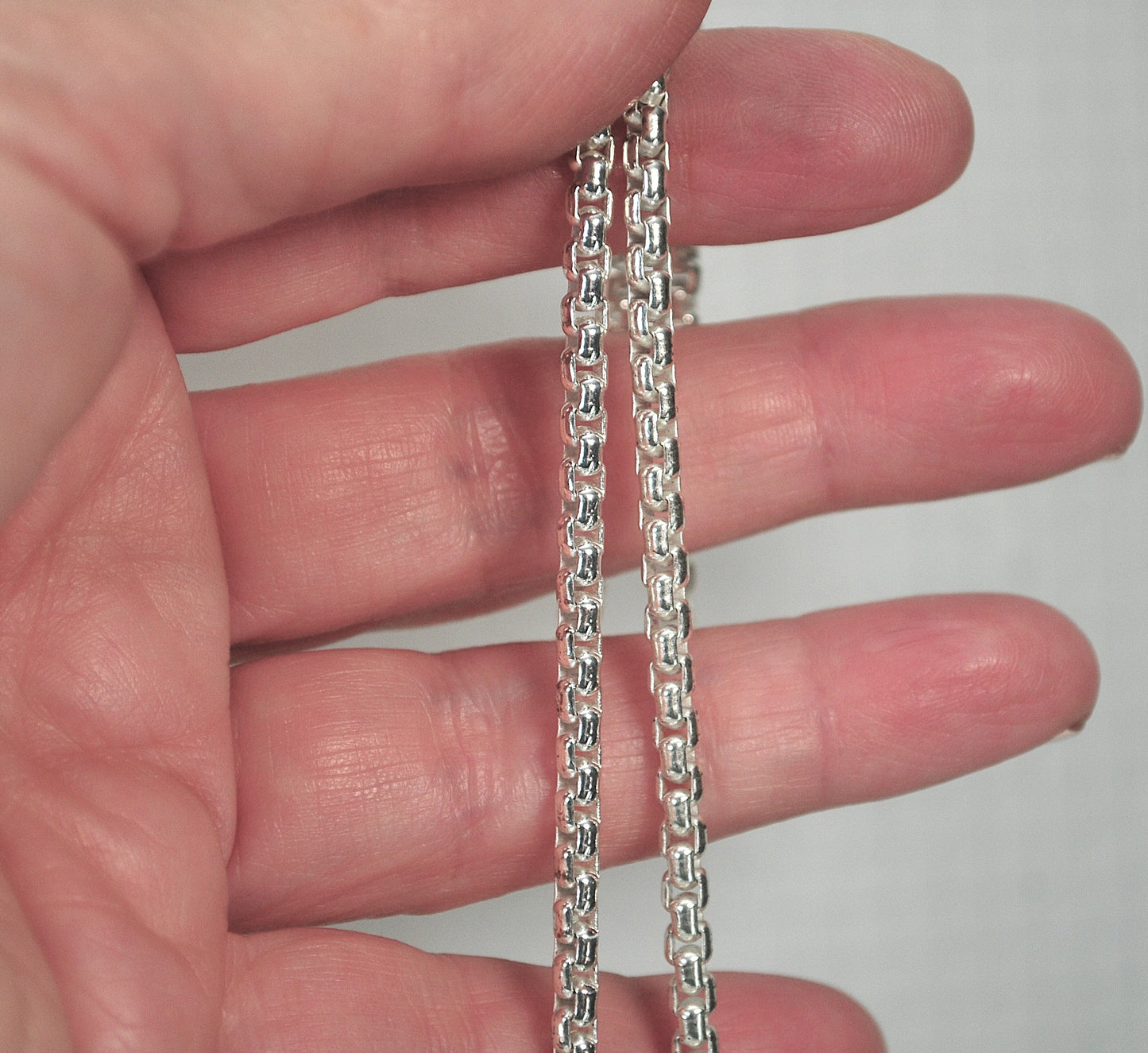 925 Italy 3.5mm Chain Necklace