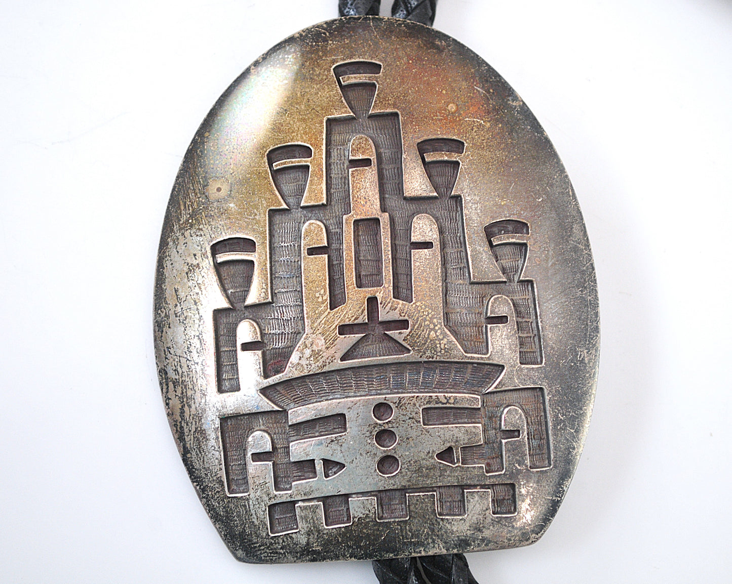 Bernard Dawahoya Hopi Large Southwestern Bolo