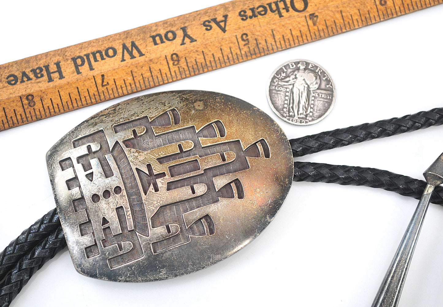 Bernard Dawahoya Hopi Large Southwestern Bolo