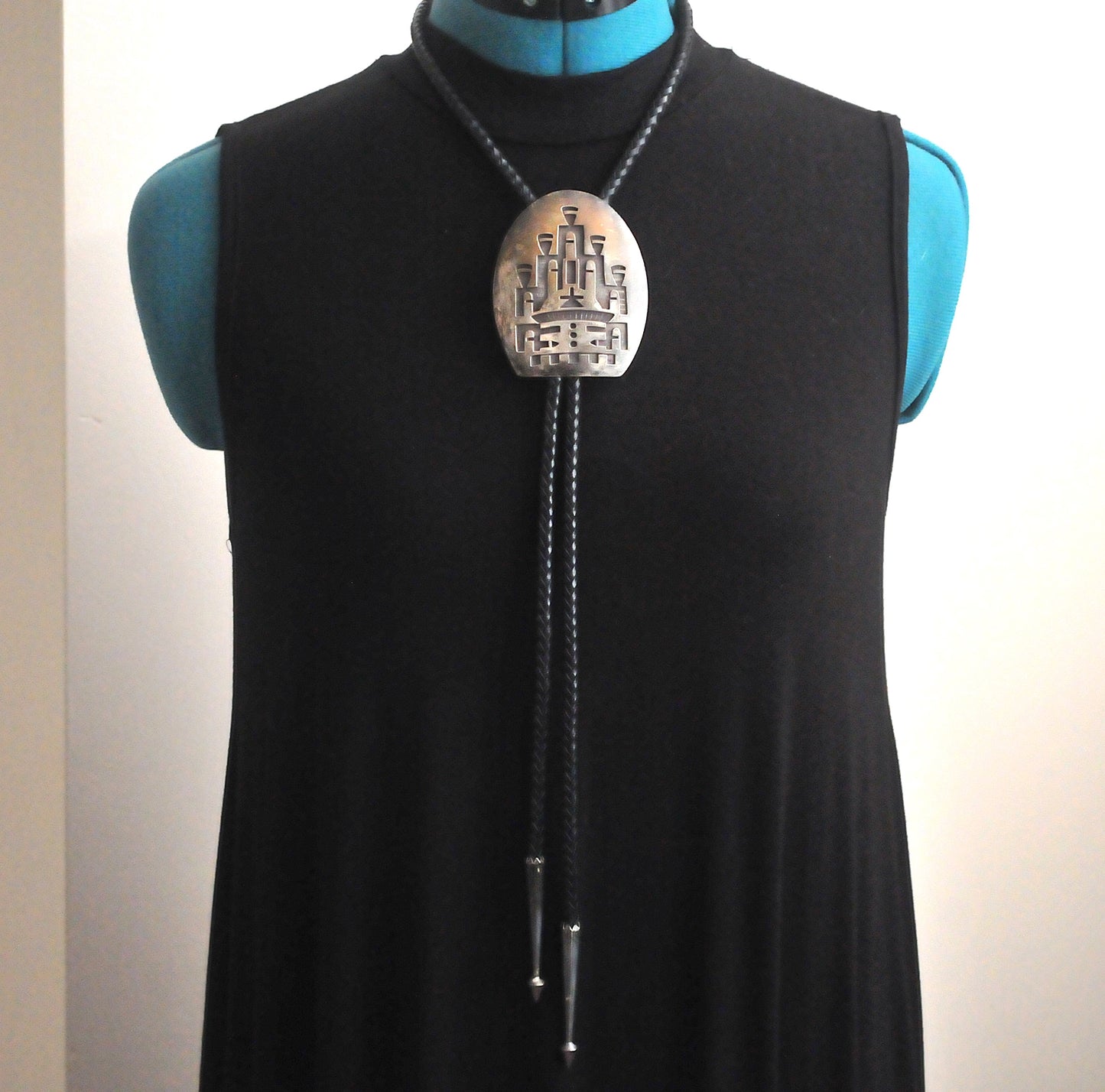 Bernard Dawahoya Hopi Large Southwestern Bolo