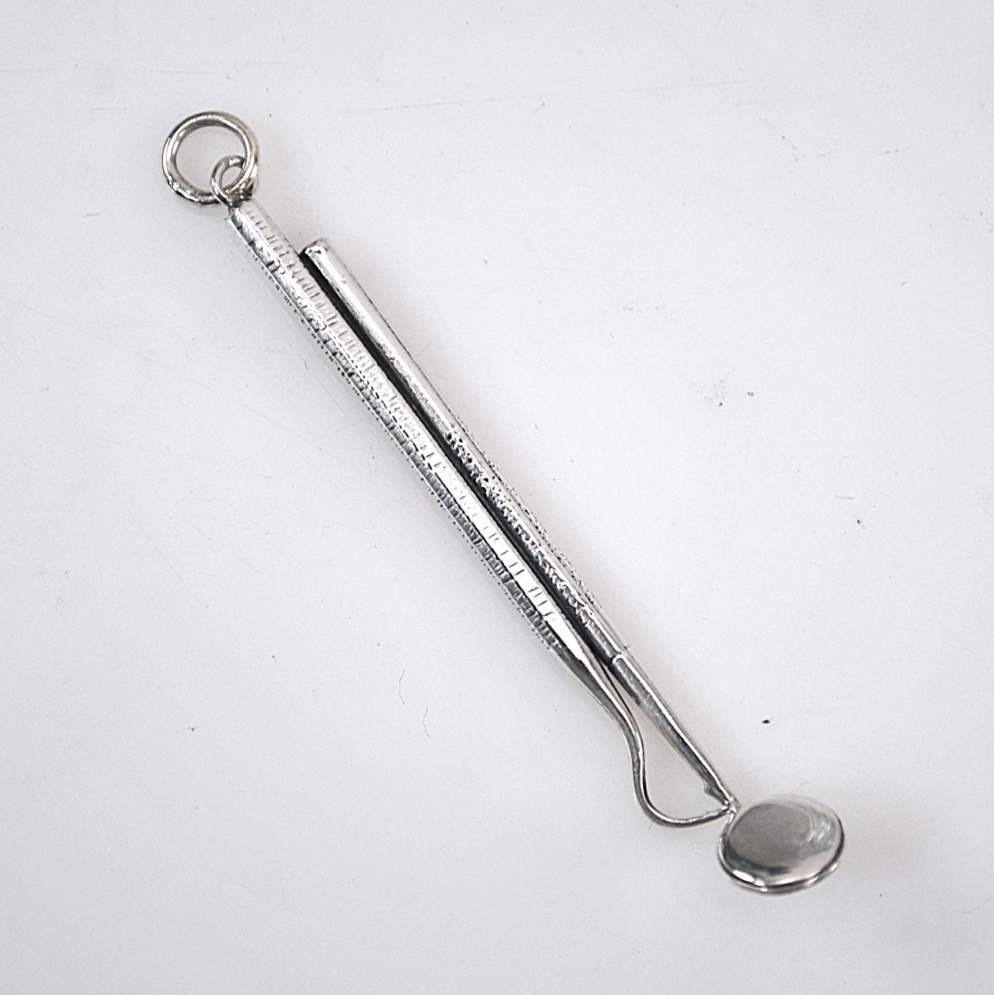 Sterling Silver Dental Instruments Pendant