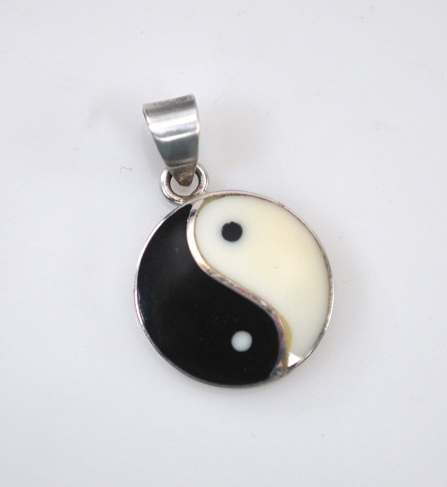 Sterling Silver Yin Yang Pendant