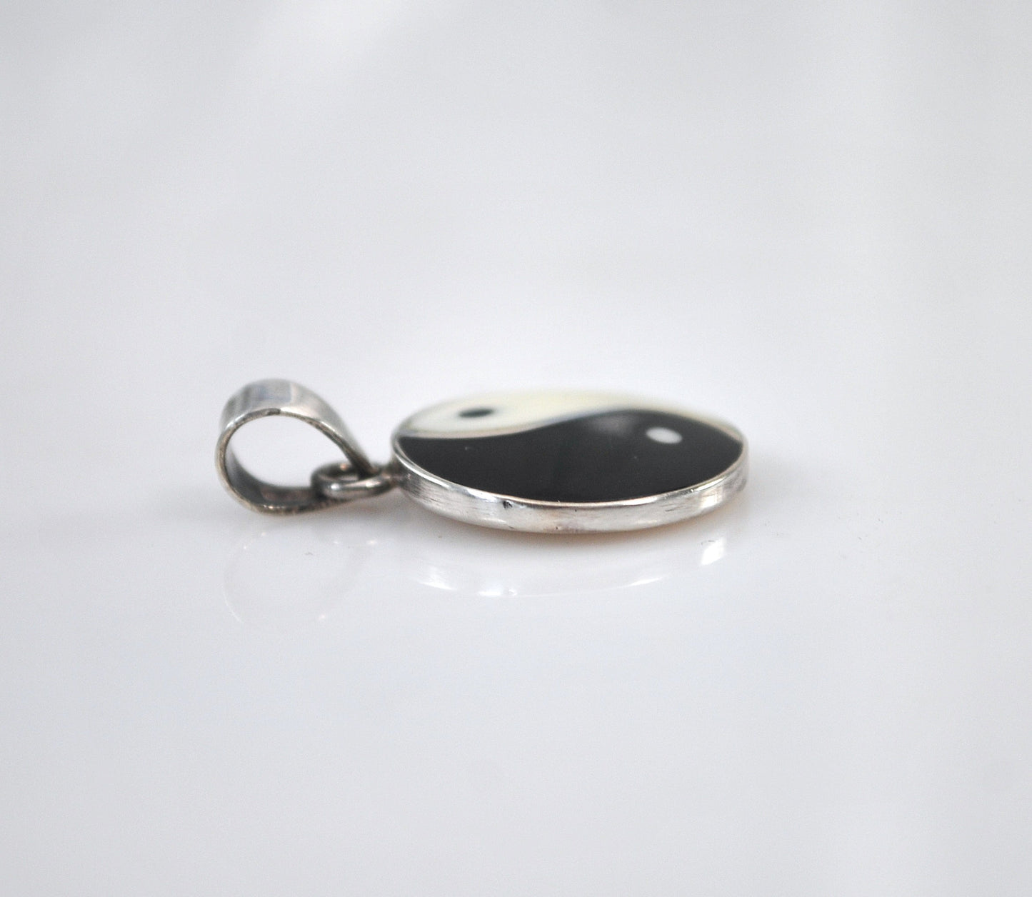 Sterling Silver Yin Yang Pendant