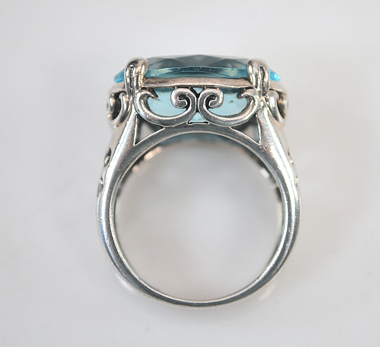 Silpada Sterling Silver Blue Cove Ring