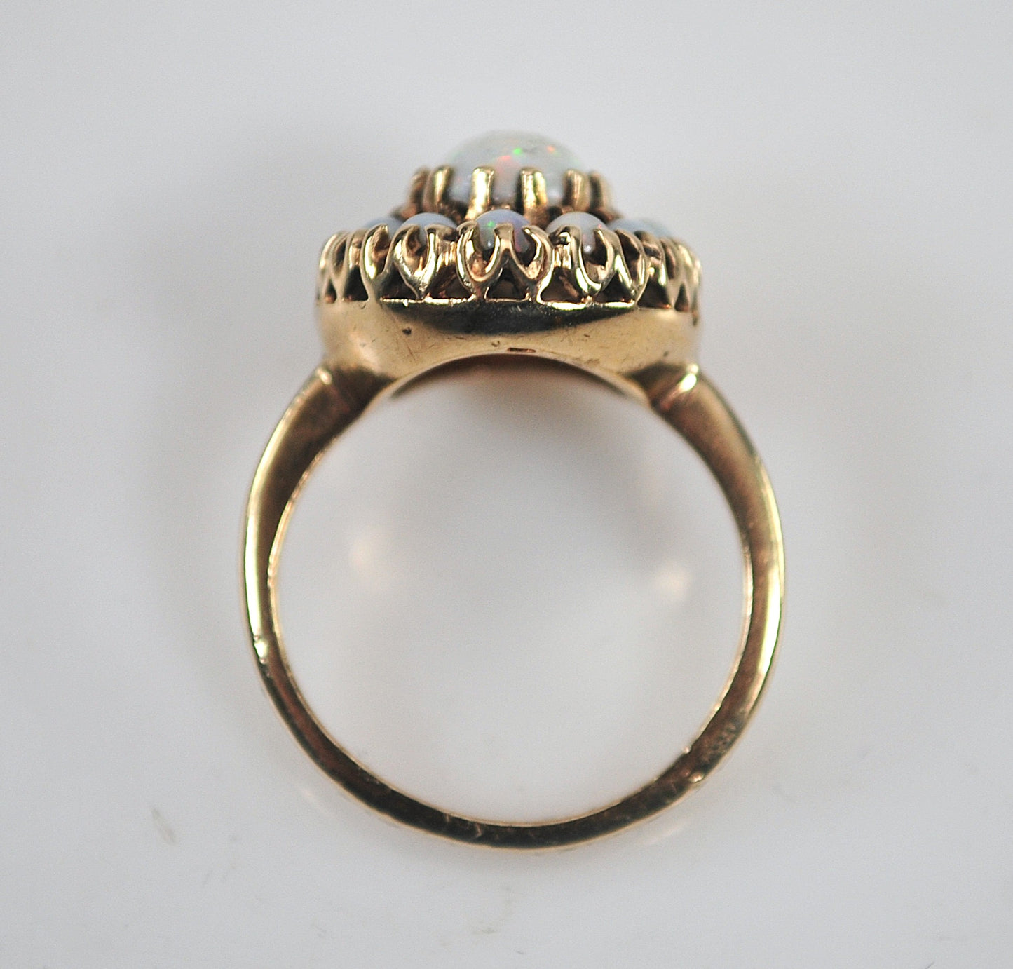 Antique 10K Gold Opal Ring