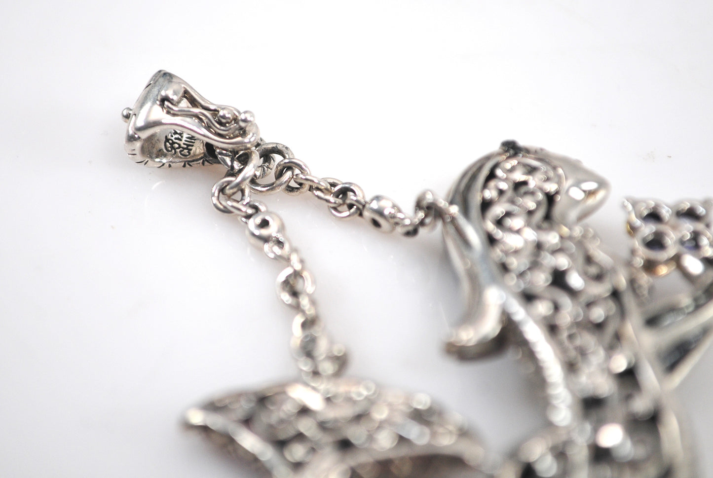 Barbara Bixby Sterling Silver 18K Gold Mermaid Enhancer Pendant