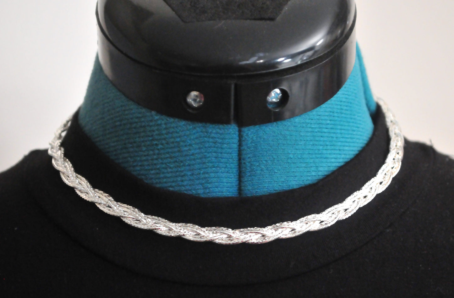 925 Italy Braided Necklace