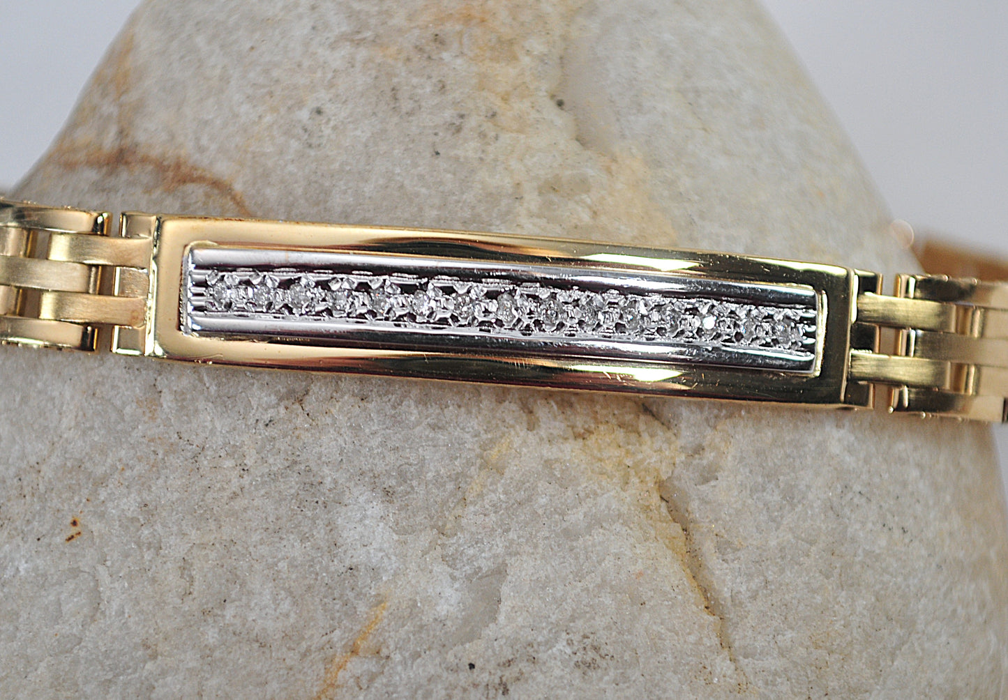 14K Gold Diamond Bracelet