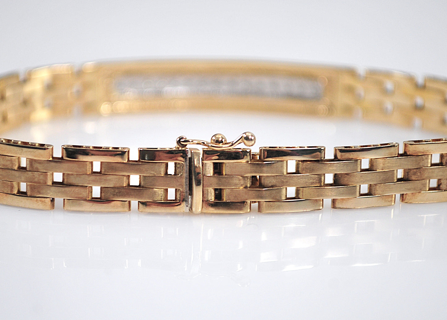 14K Gold Diamond Bracelet
