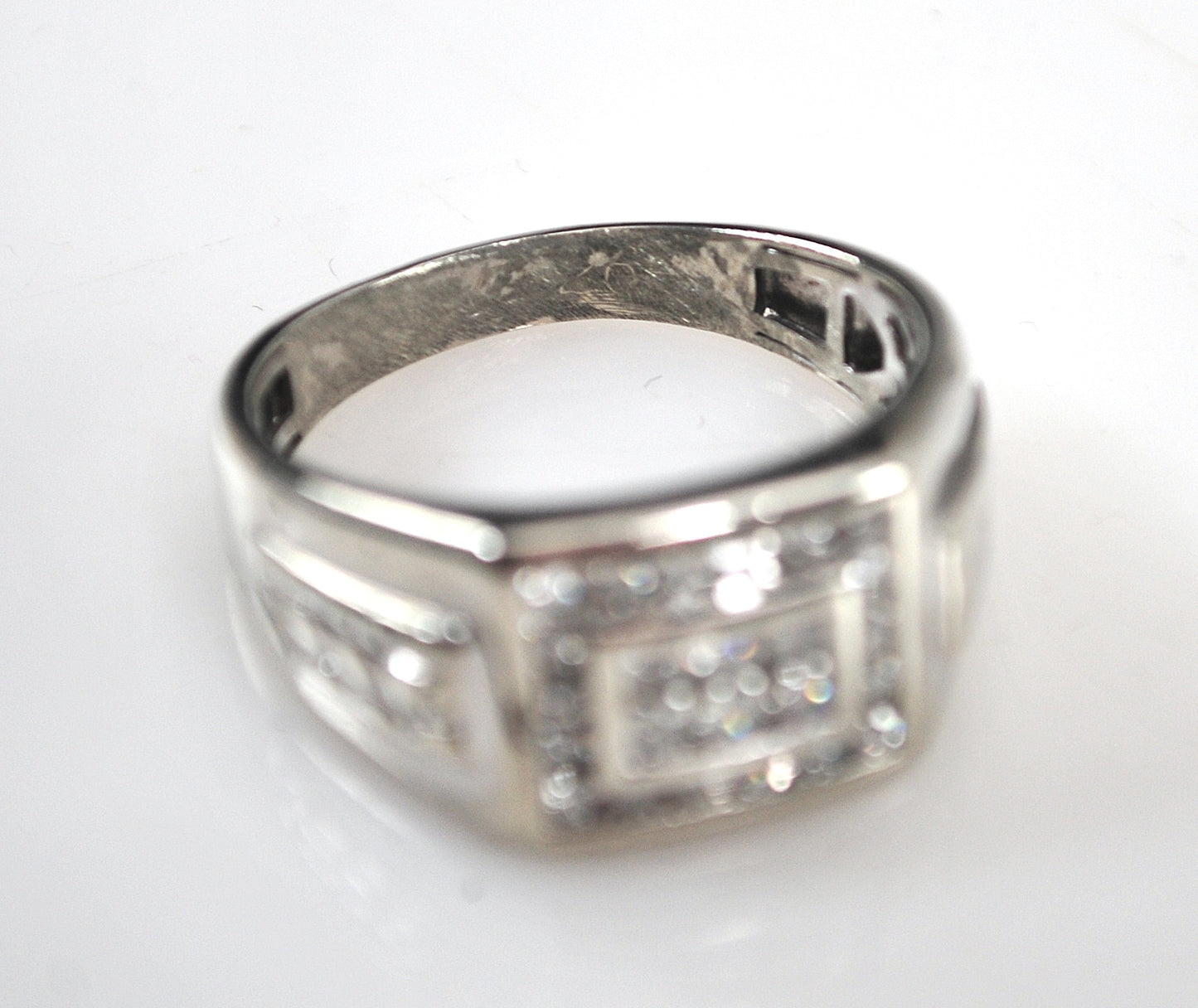 10K Gold Men's Diamond Ring