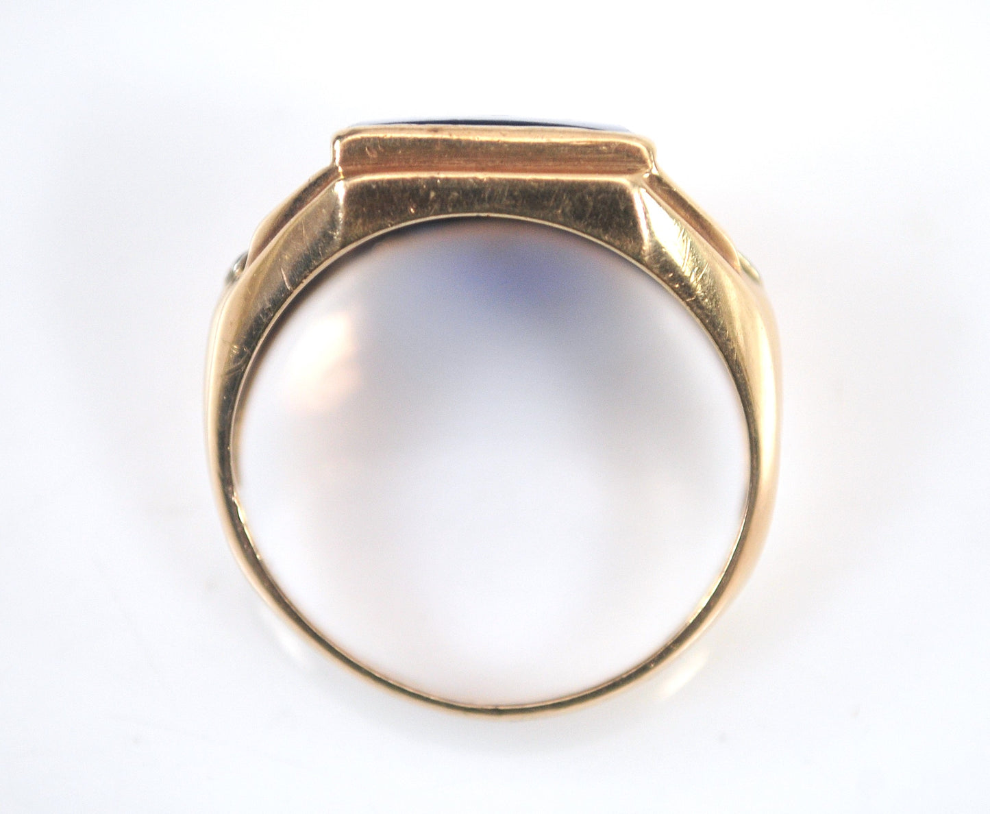 Vintage 10K Gold Masonic Ring