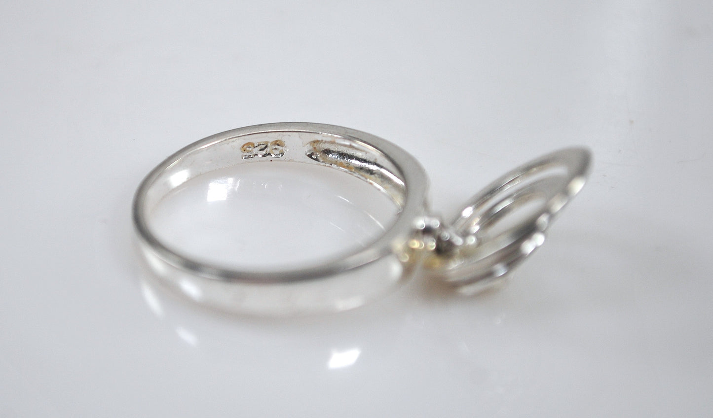 Sterling Silver Articulated Spinning Ring