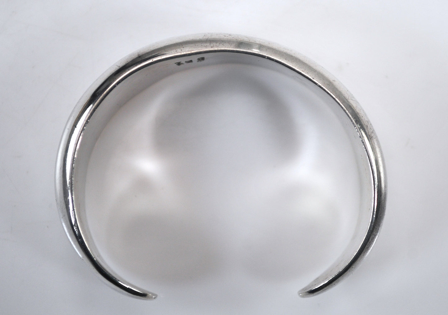 Taxco Sterling Silver Wide Cuff Bracelet