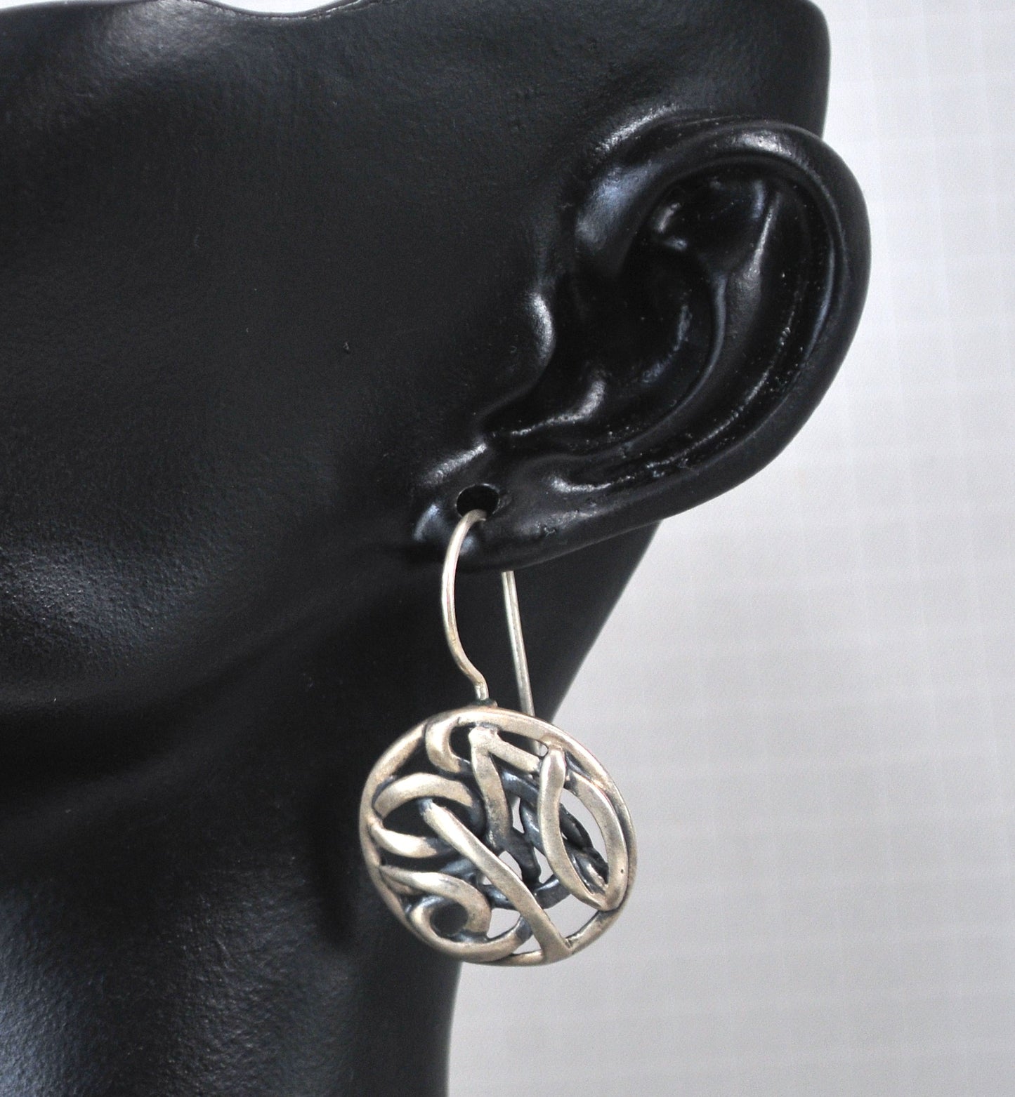 Silpada Sterling Silver Intertwined Celtic Earrings