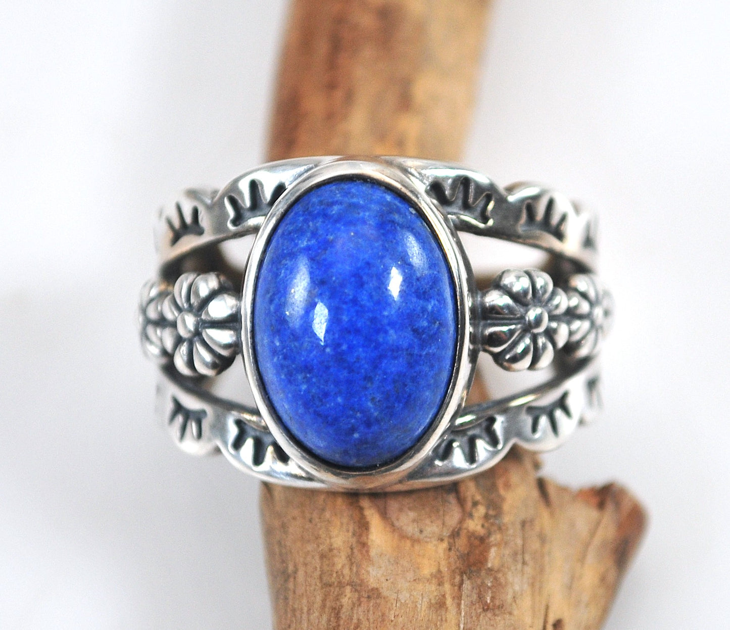 Sterling Silver Carolyn Pollack Lapis Ring