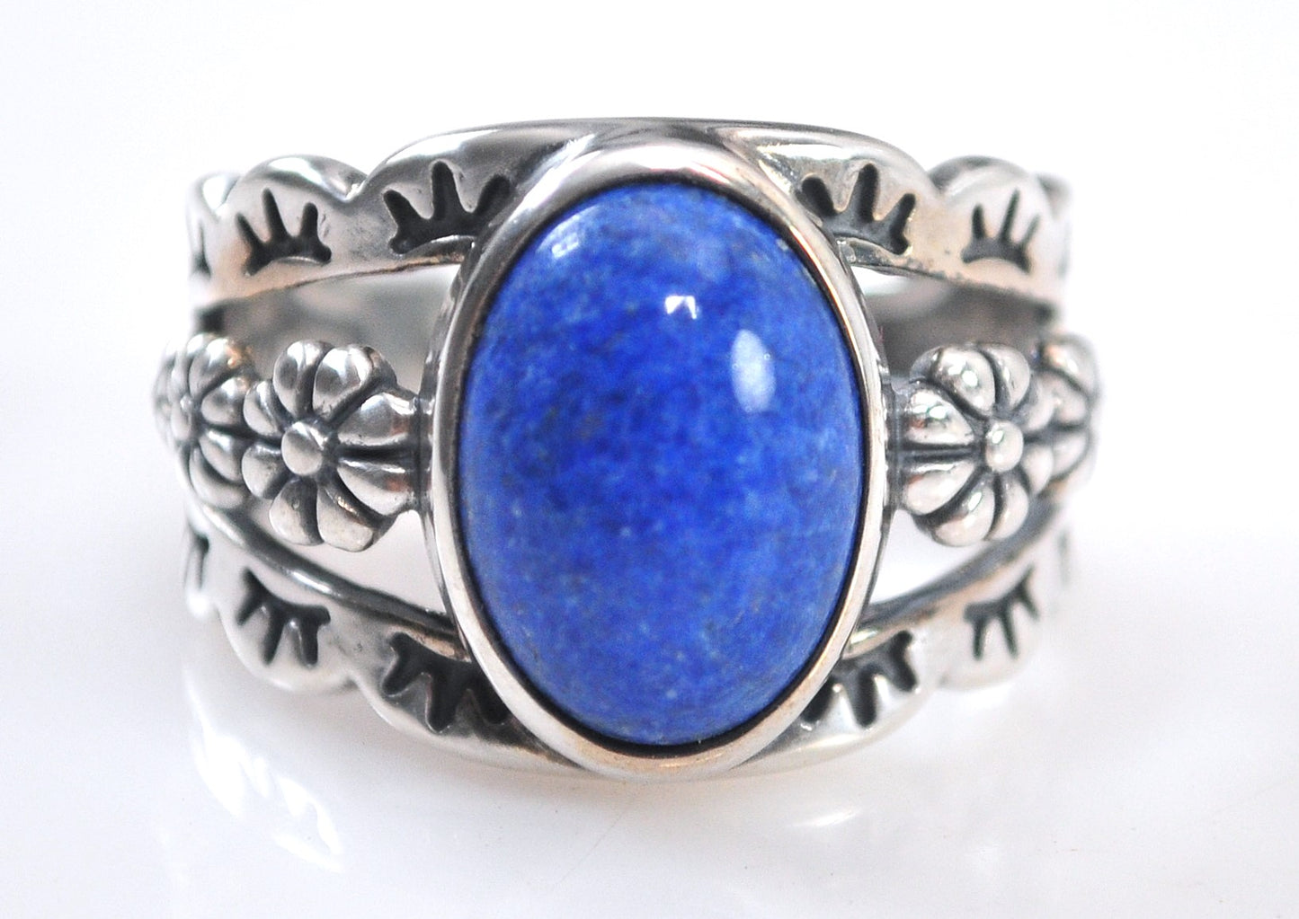 Sterling Silver Carolyn Pollack Lapis Ring