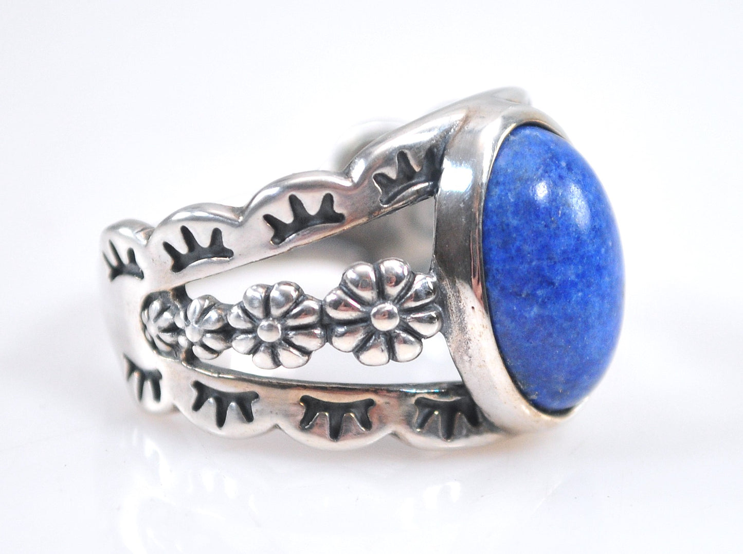 Sterling Silver Carolyn Pollack Lapis Ring