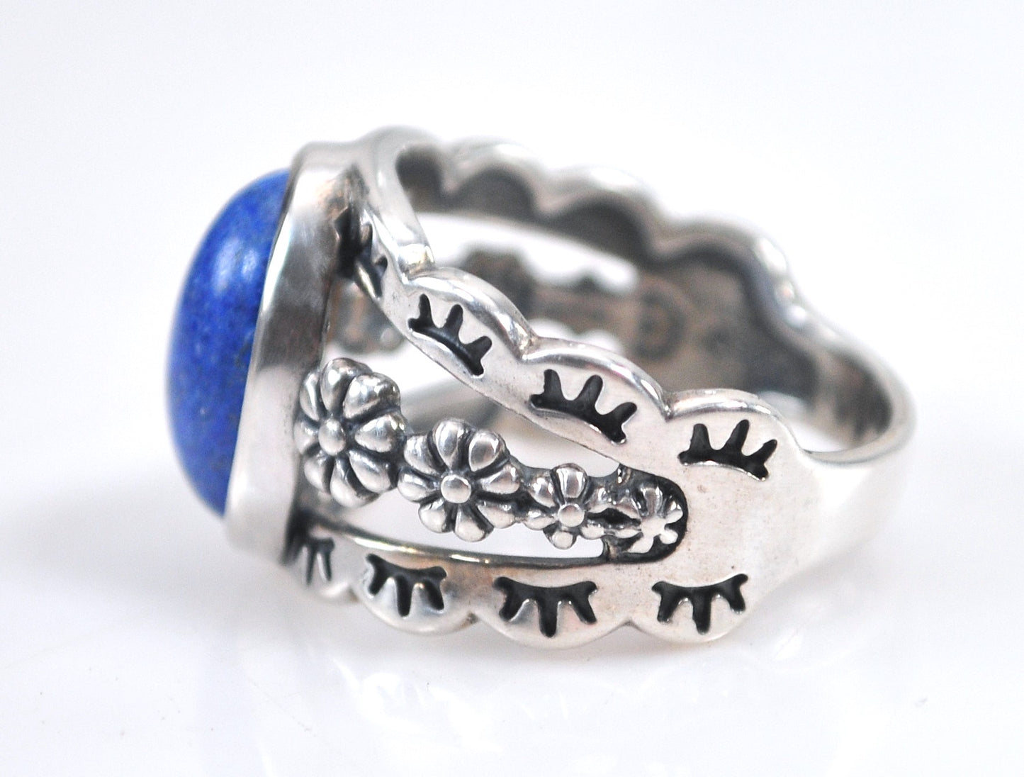 Sterling Silver Carolyn Pollack Lapis Ring