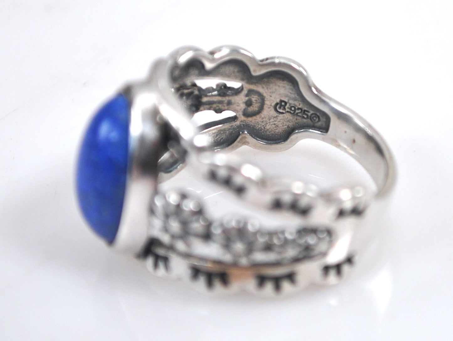 Sterling Silver Carolyn Pollack Lapis Ring