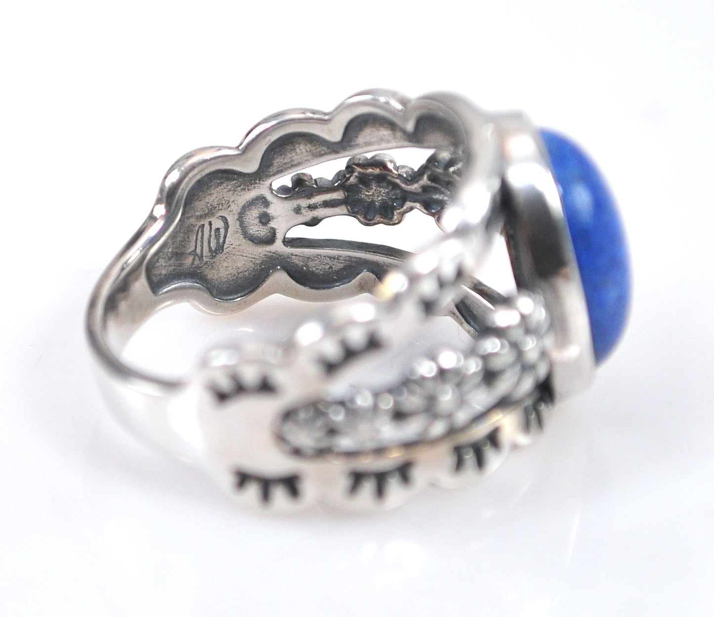 Sterling Silver Carolyn Pollack Lapis Ring