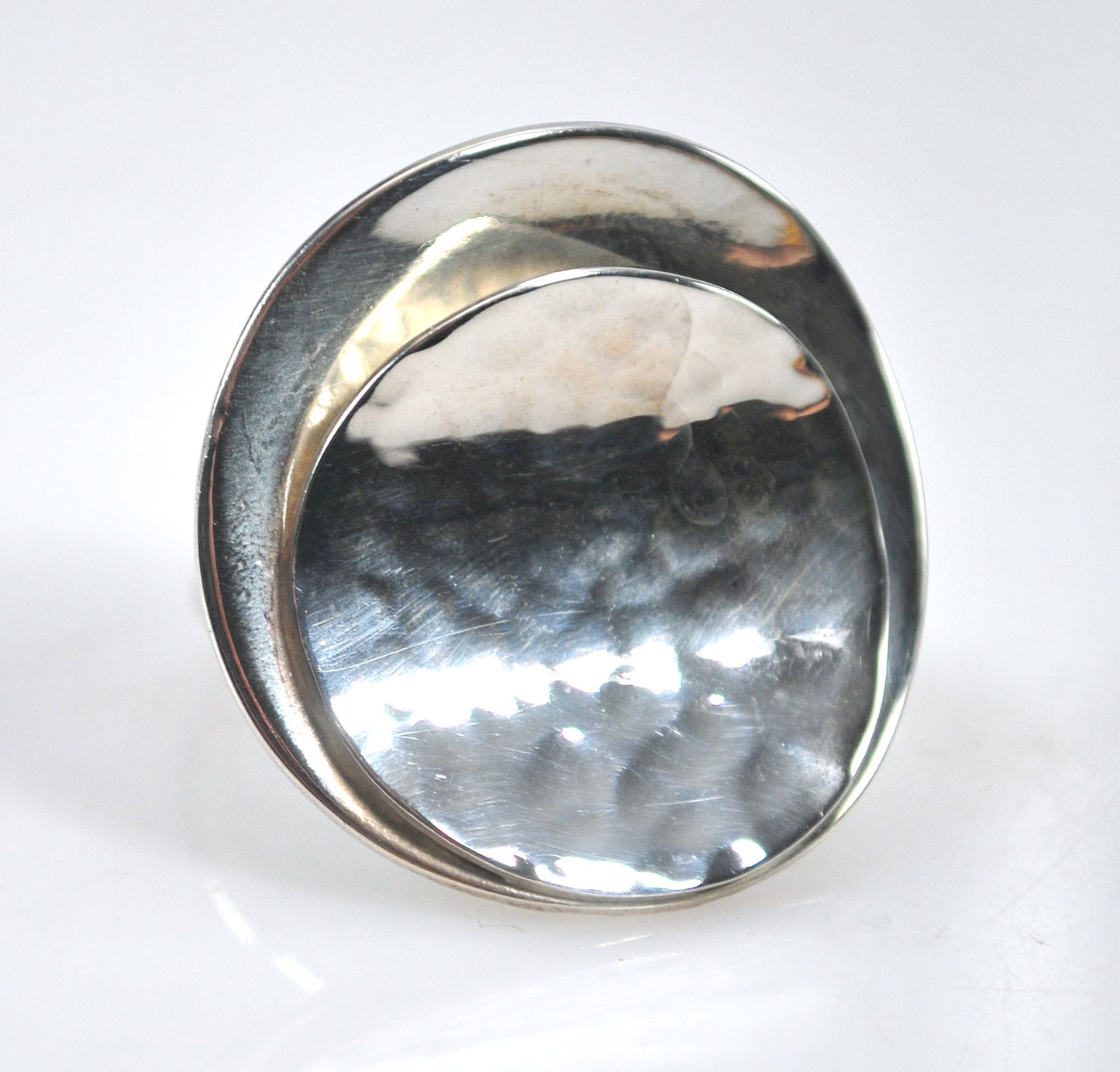 DDD Dominique Dinouart Mexico 925 Sterling Silver Modernist Ring
