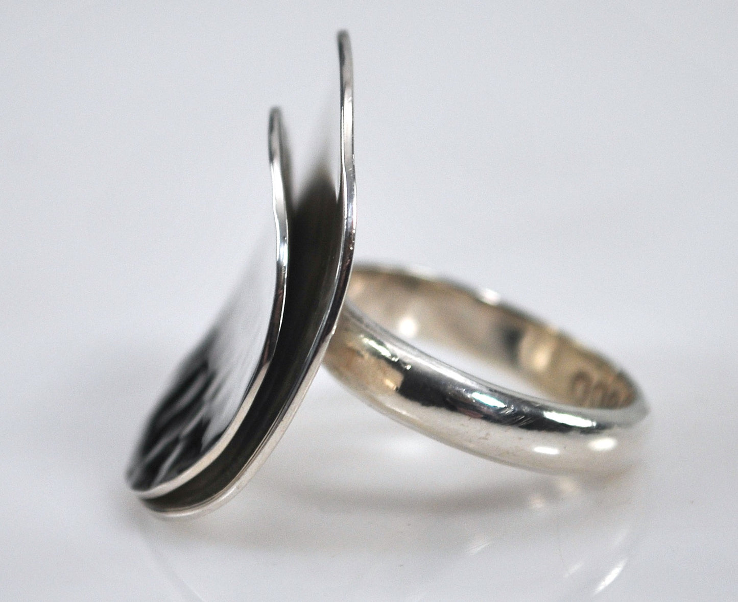 DDD Dominique Dinouart Mexico 925 Sterling Silver Modernist Ring