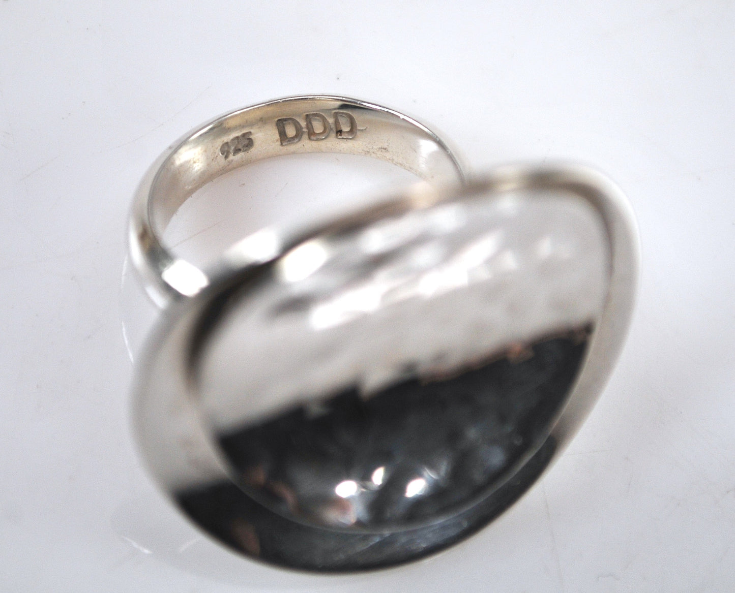 DDD Dominique Dinouart Mexico 925 Sterling Silver Modernist Ring