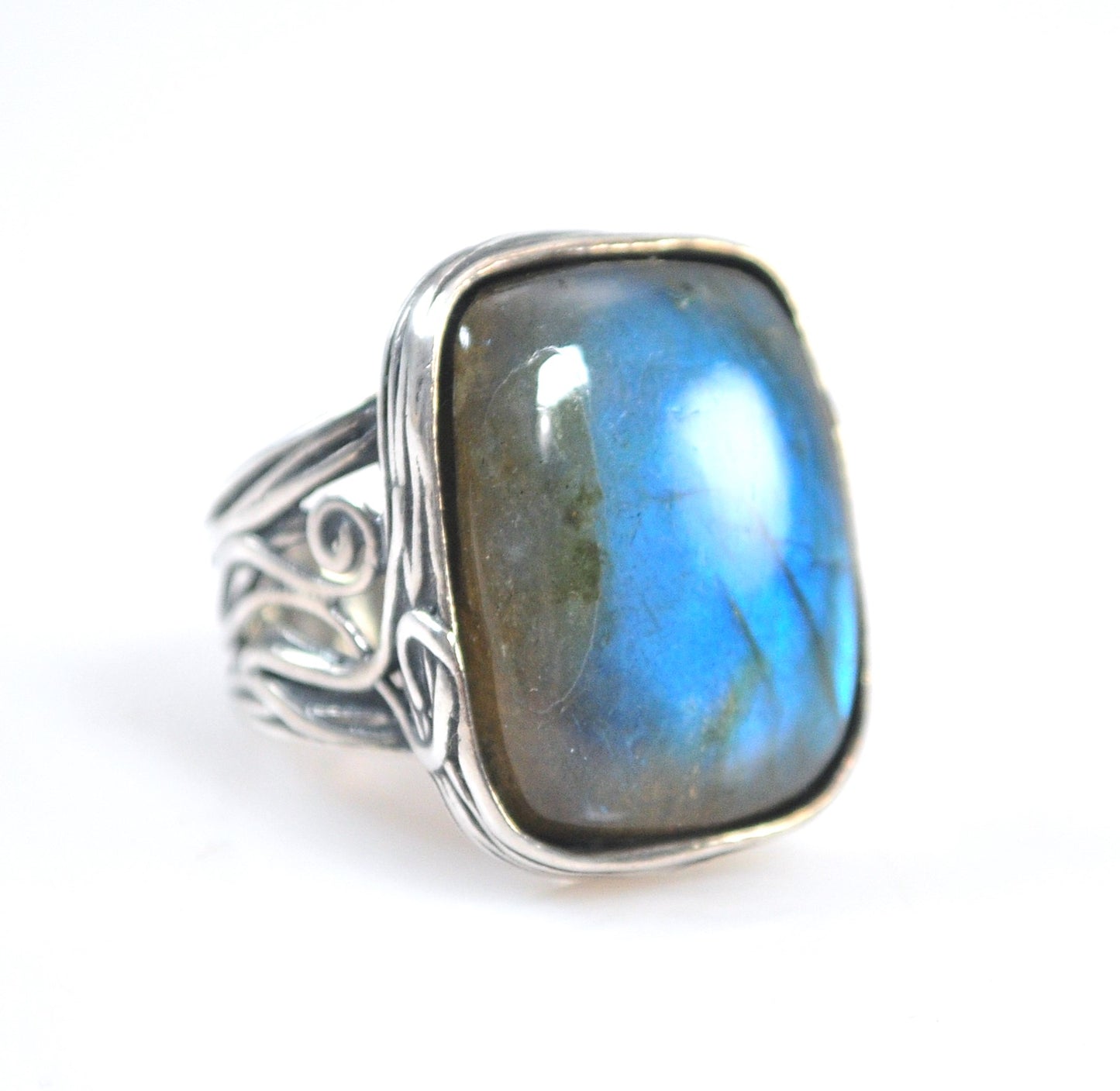 Or PAZ Sterling Silver Labradorite Ring