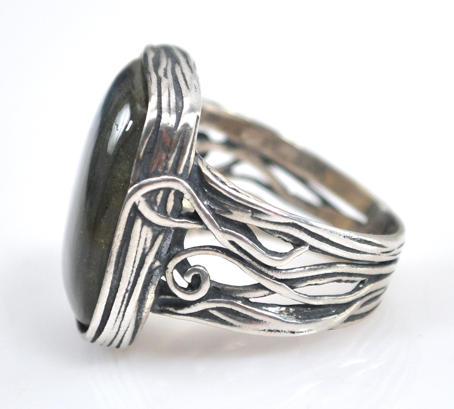 Or PAZ Sterling Silver Labradorite Ring