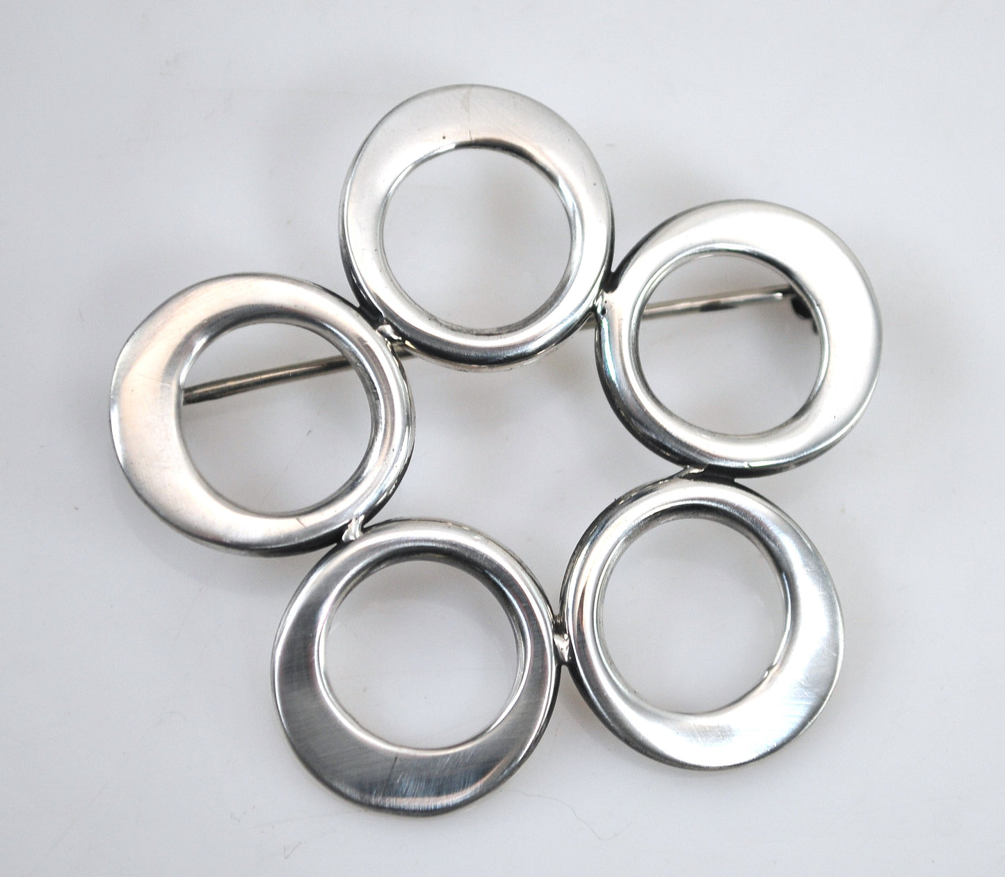 Vintage Sterling Silver Brooch