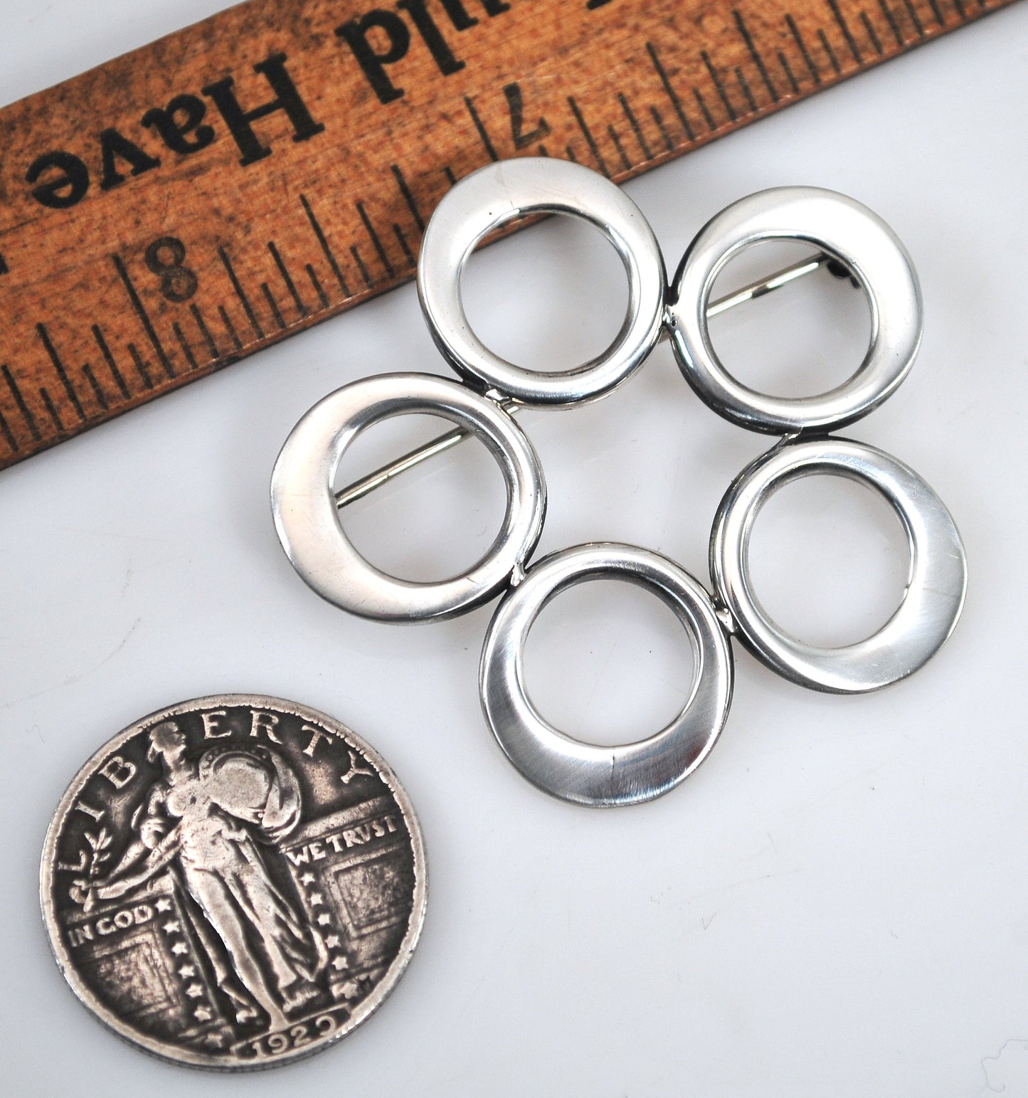 Vintage Sterling Silver Brooch