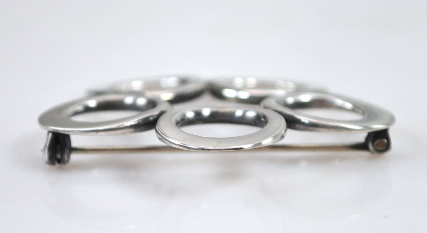 Vintage Sterling Silver Brooch