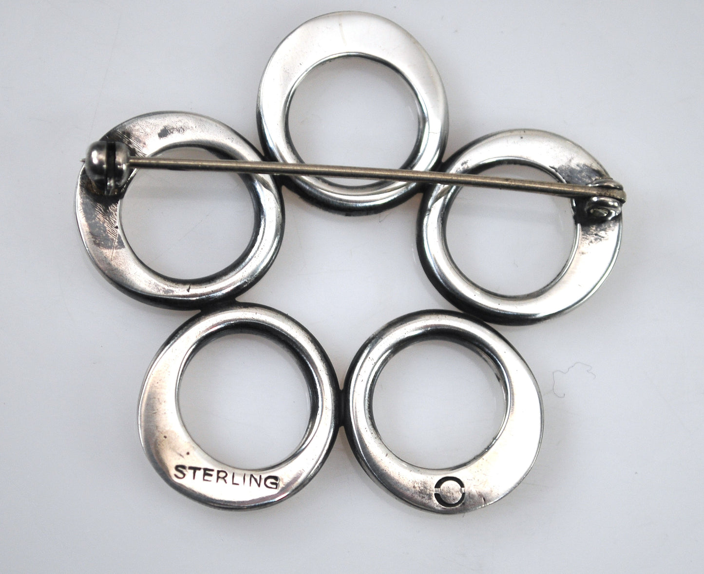 Vintage Sterling Silver Brooch