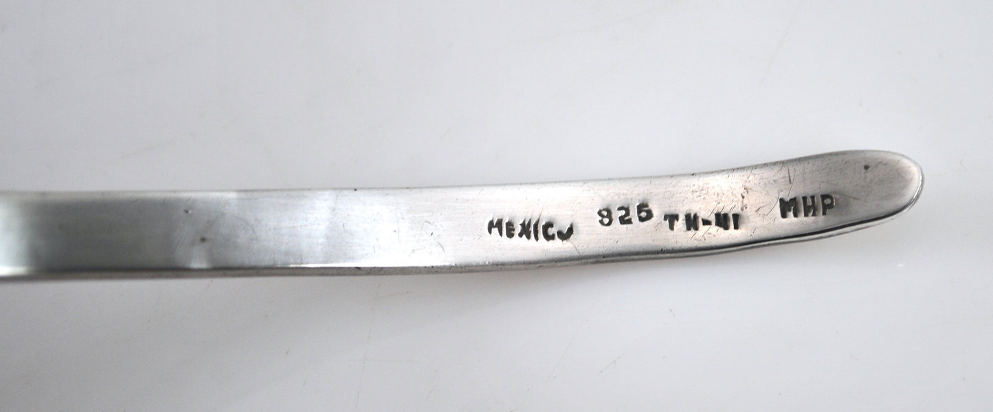 Vintage Taxco Sterling Silver Collar Choker Necklace