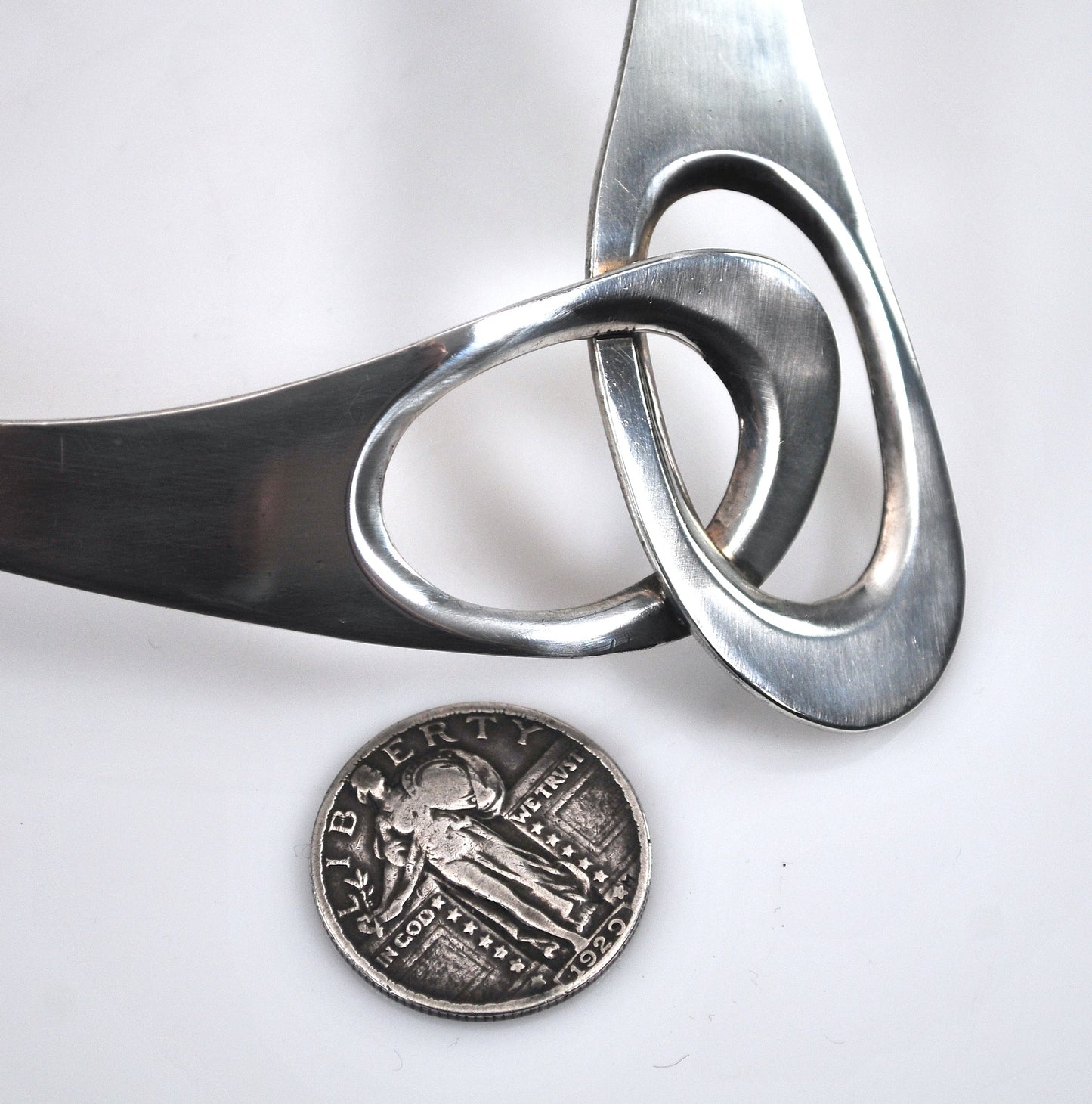 Vintage Taxco Sterling Silver Collar Choker Necklace