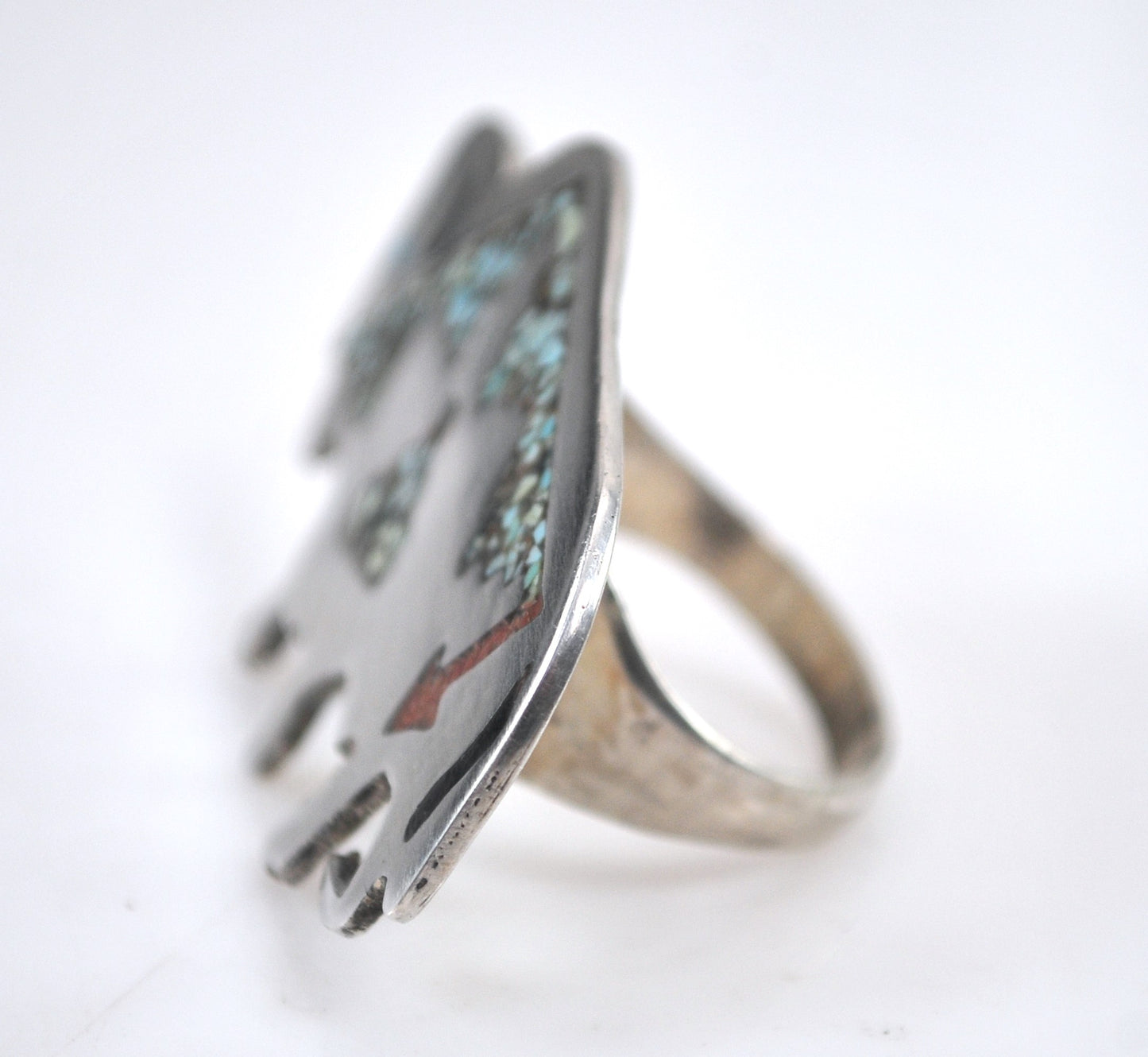 Huge Southwestern Buffalo Ring