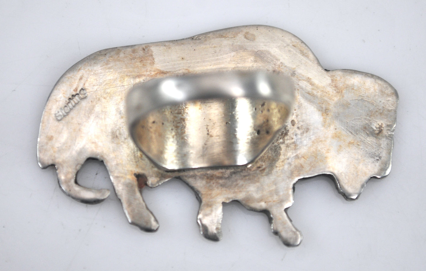 Huge Southwestern Buffalo Ring