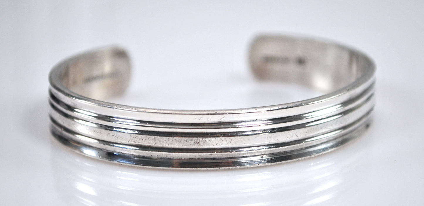 James Craig Handwrought Sterling Silver Cuff Bracelet