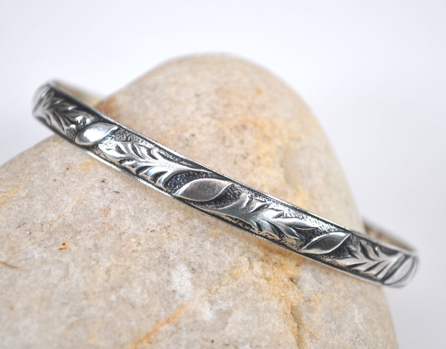 Vintage Danecraft Felch Sterling Silver Bangle Bracelet