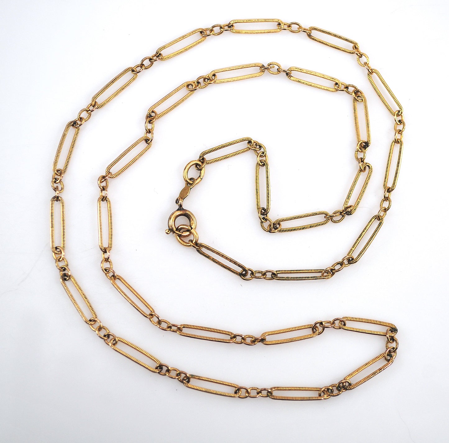 Vintage Designer 3.5mm Gold Filled Chain Necklace