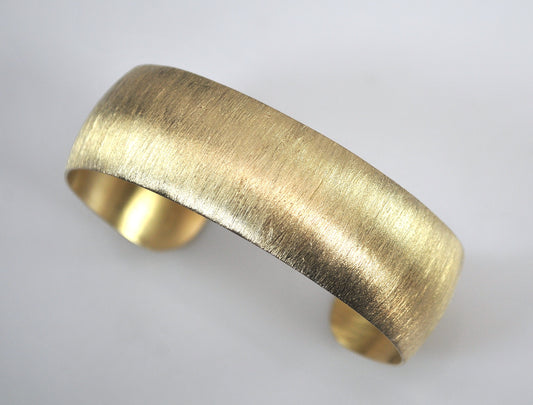 Gold over Sterling Silver Karizia Cuff Bracelet