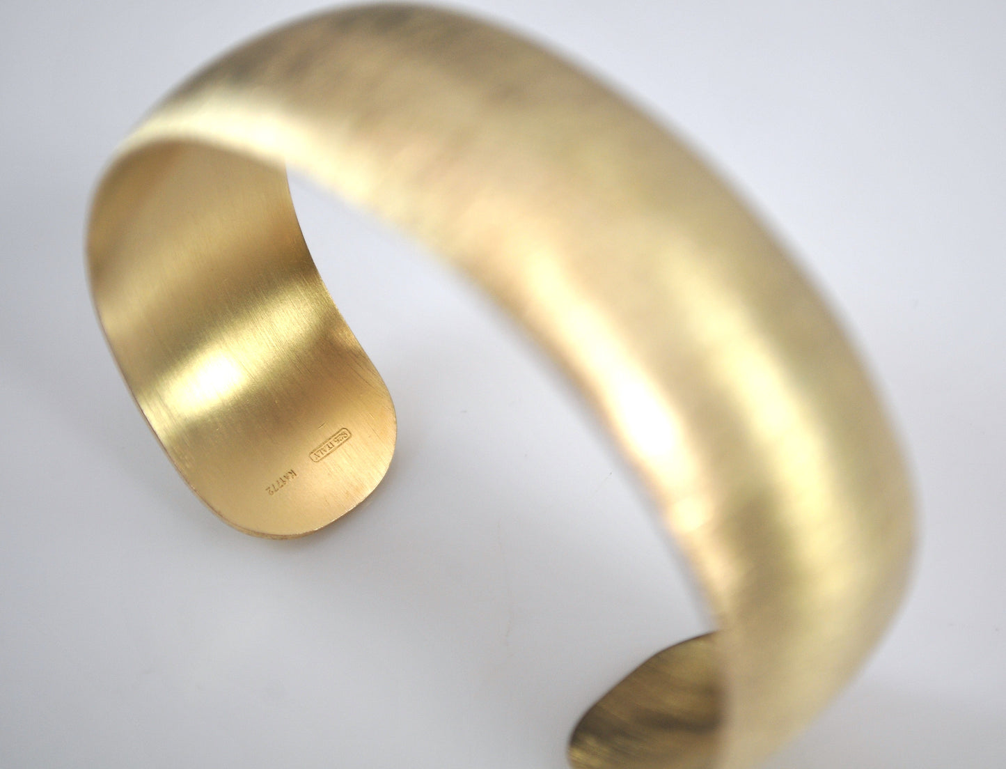 Gold over Sterling Silver Karizia Cuff Bracelet