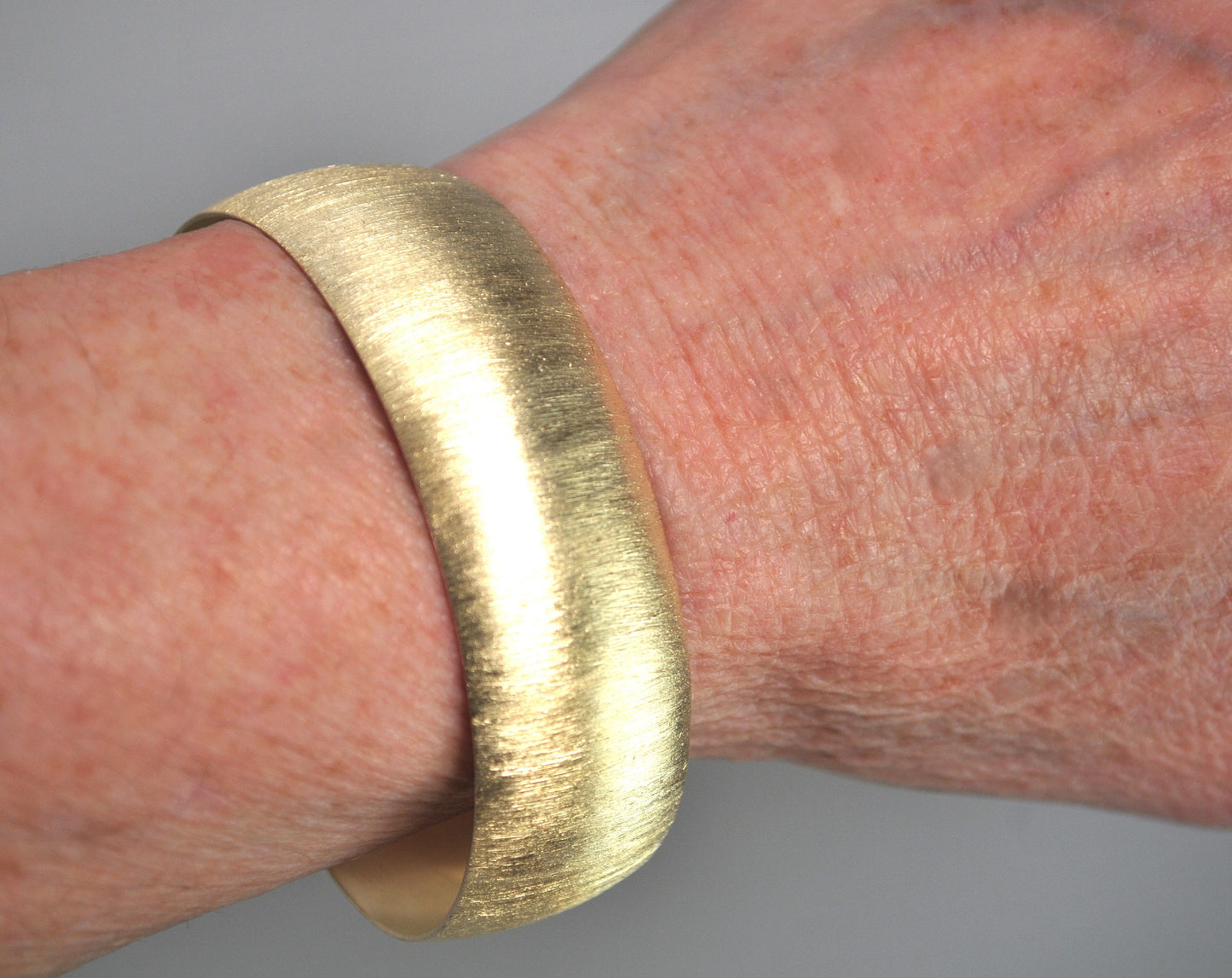 Gold over Sterling Silver Karizia Cuff Bracelet